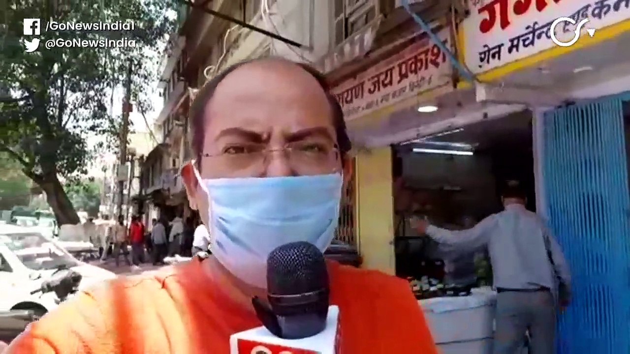 मजदूरों के ना होने से दिल्ली की मंडियों में बाजार सिमटा