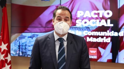 Aguado señala la necesidad de un "gran pacto social"
