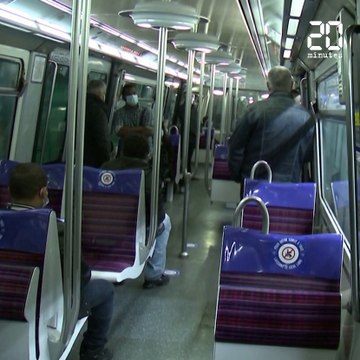 Coronavirus: Places condamnées et masque obligatoire dans le métro parisien