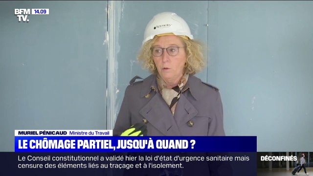 Muriel Pénicaud, ministre du Travail : Il n'est pas question de couper brutalement le chômage partiel le 1er juin