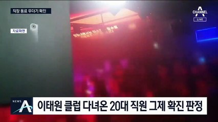 클럽 확진자, 출근했더니 직장동료 6명 줄줄이 감염