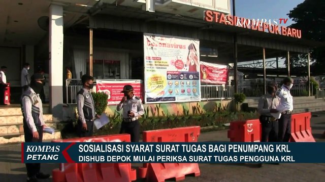 Dishub Lakukan Sosialisasi Wajib Surat Tugas bagi Penumpang KRL