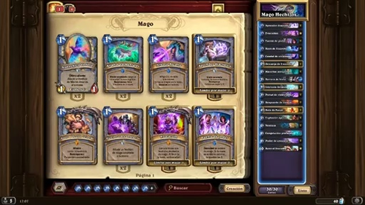 Mago hechizos (Spell Mage) !! Cenizas de Terrallende en Hearthstone