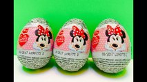 Minnie Mouse Chocolate Kinder Surprise Toy Easter Eggs