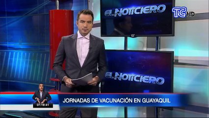 Jornadas de vacunación en Guayaquil