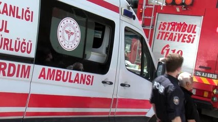 İSTANBUL-KAĞITHANE'DE FRENİ PATLAYAN KAMYONET EVE GİRDİ