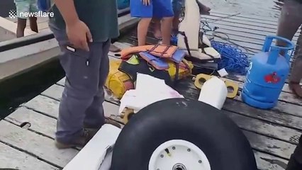 Wreckage recovered after US national dies in plane crash in Indonesia