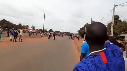 Kamsar : manifs contre le manque de courant