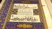 İslami güzel yazı sanatı 'Hüsn-i Hat' dünyaya tanıtılacak