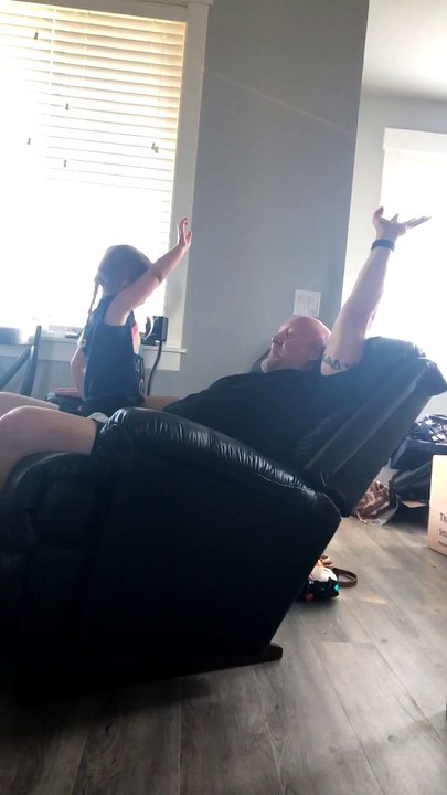 Dad Makes an Amazing Save