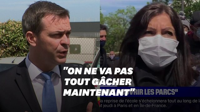 Véran dit non à Hidalgo qui réclamait l’ouverture des parcs à Paris