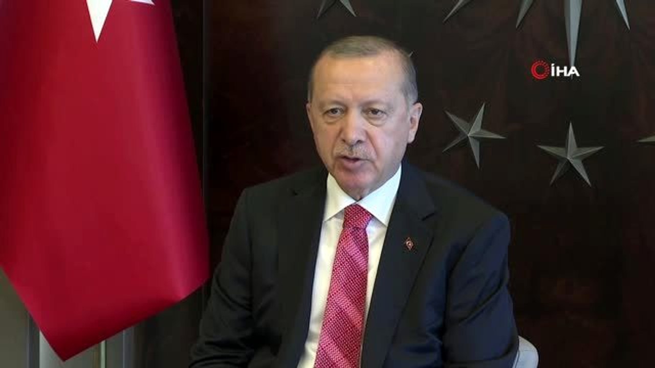Cumhurbaşkanı Recep Tayyip Erdoğan: "Türkiye olarak hastalığı tamamen bitirsek bile dünyada kökü...