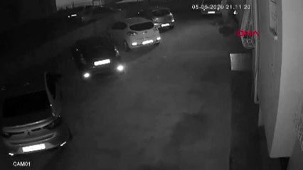 MERSİN Kilitli motosikleti 40 saniyede çaldılar