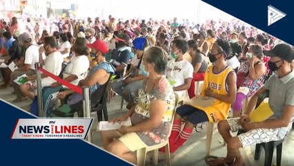 SAP distribution continued in Rodriguez, Rizal