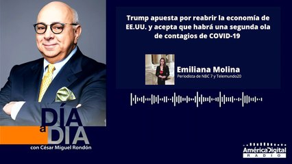 Trump apuesta por reabrir la economía pese a que podría haber una segunda ola de contagios