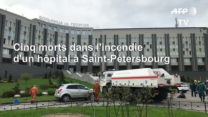 Russie: cinq morts dans l'incendie d'un hôpital soignant des malades du coronavirus