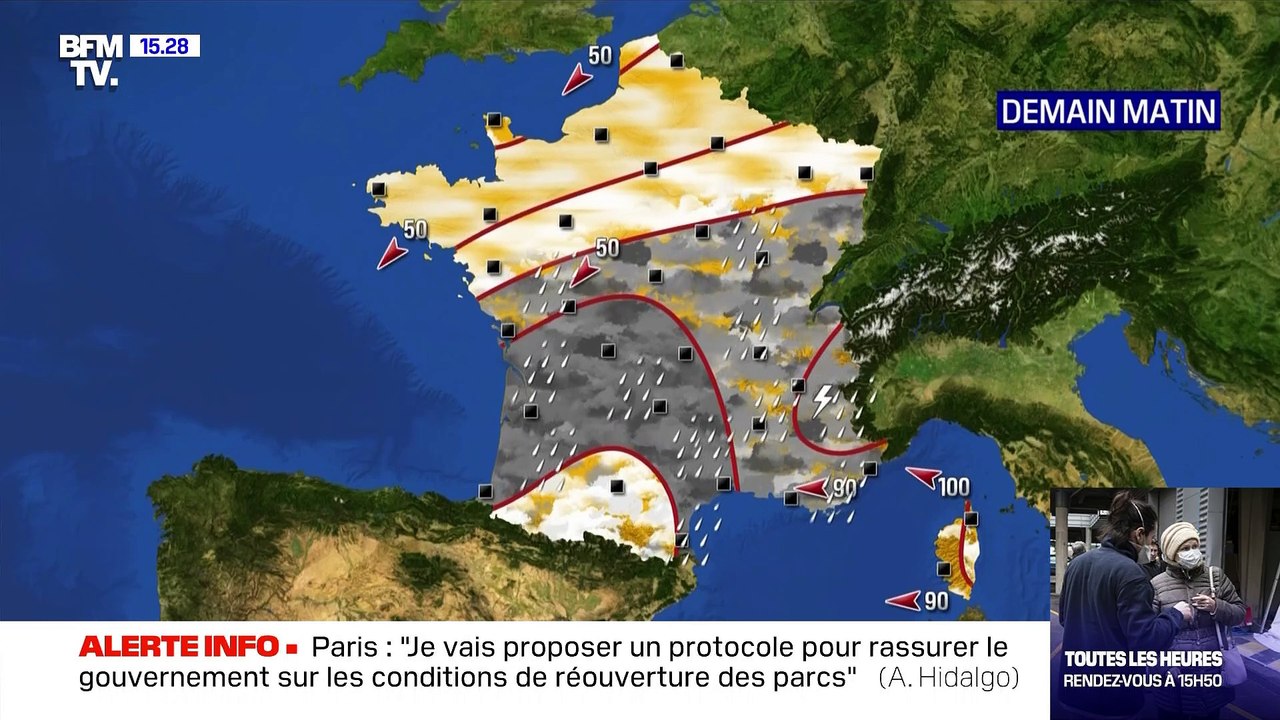 La météo pour ce mercredi 13 mai 2020