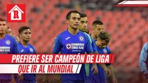 Rafael Baca prefiere ser Campeón de Liga MX con Cruz Azul que ir a un Mundial