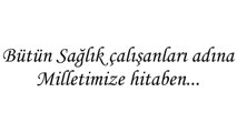 Sağlık çalışanlarından 