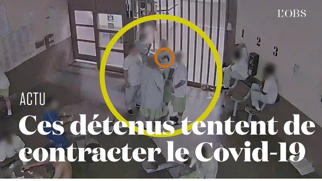 Dans l'espoir d'être libérés, ces détenus américains tentent de contracter le Covid-19