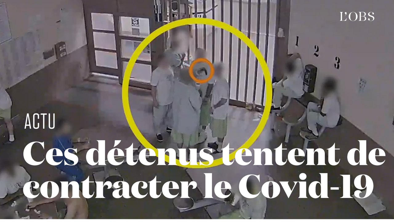 Dans l'espoir d'être libérés, ces détenus américains tentent de contracter le Covid-19
