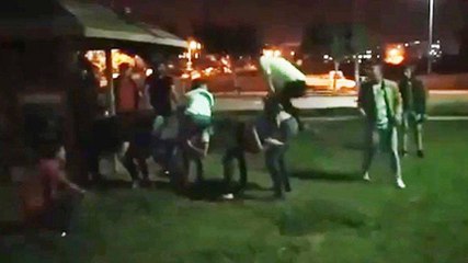 Sosyal medyada şok görüntüler! Emniyet harekete geçti