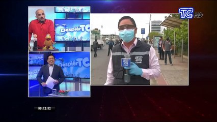 Así está el tránsito en la Aurora del cantón Daule, desde hoy con semáforo amarillo