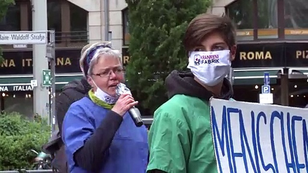Pflegekräfte fordern bessere Arbeitsbedingungen