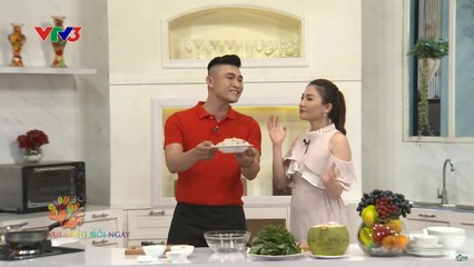 Nguyễn Hồng Ân trong chương trình Ẩm Thực Cuộc Sống  Gỏi Cá Mai Vị Bắc