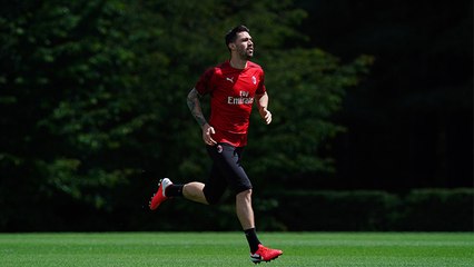 La ripresa a Milanello