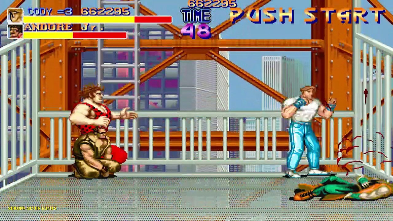 FINAL FIGHT - GAMEPLAY COMPLETO COM CODY (ARCADE)