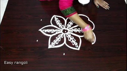 chukkala ,muggulu designs, with 5x3 dots,    simple kolam, designs with dots ,   easy rangoli designs
