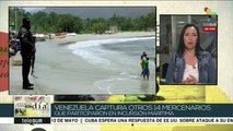 Venezuela: capturados otros 14 mercenarios de incursión marítima