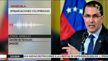 Gob. Venezuela exige a Colombia investigar embarcaciones de la armada