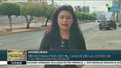 Honduras: más de mil contagios y al menos 108 fallecidos por COVID-19