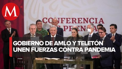 Gobierno firma convenio con Fundación Teletón para atender coronavirus