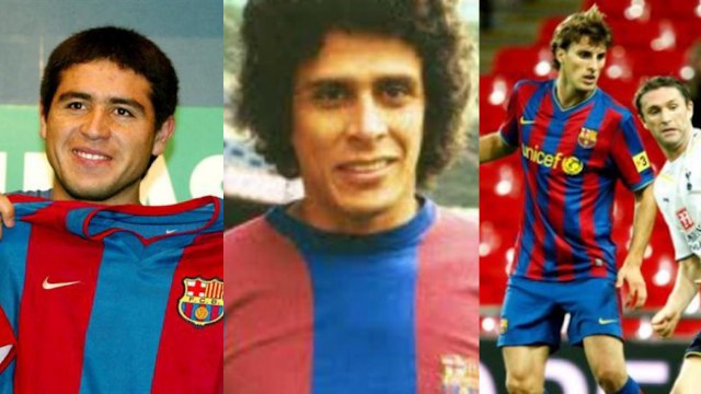 Os jogadores que vestiram a camisa do Barça e talvez você nem lembre