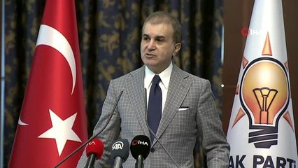 Ak Parti sözcüsü Ömer Çelik: "Bize göre Hafter, savaş suçu işlemektedir."