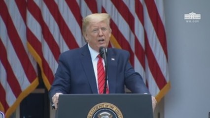 Tras discusión con periodista de CBS Trump da por terminada rueda de prensa