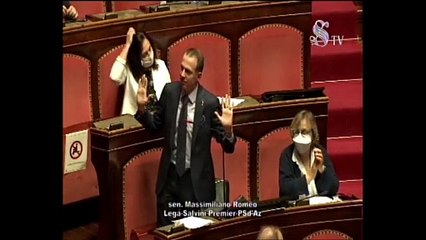 Romeo - Richiesta di calendarizzazione della mozione di sfiducia a Bonafede.