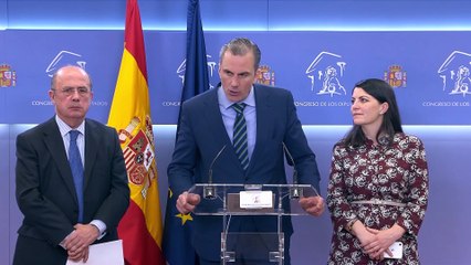 Ortega Smith, ingresado de urgencias por trombos como consecuencia del virus