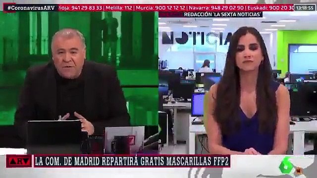 Asombroso el ridículo que hace Ferreras con tal de criticar a Isabel Díaz Ayuso