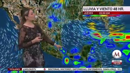 Cecilia Salamanca nos da el pronóstico del tiempo para este martes 12 de mayo