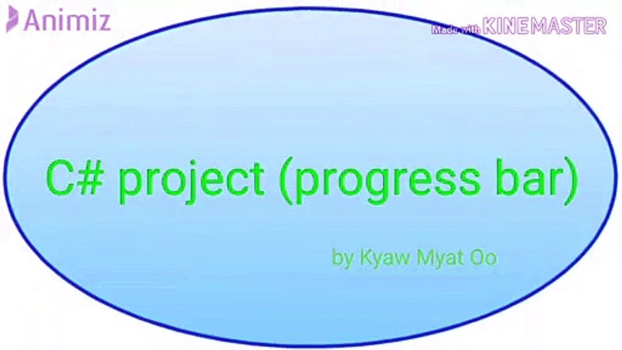 C#  project (progress bar)