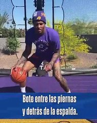 Cross, Between, Behind Drill with Kelly Oubre Jr. (Spanish Subtitles)