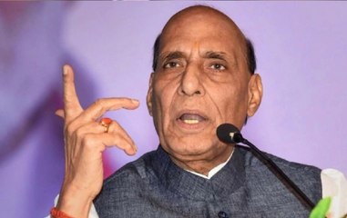 Defence Minister Rajnath Singh Speaks On Security Along Border In LS