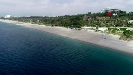 Korona virüs tedbirleri Antalya'nın denizine yaradı