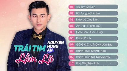 Album Trái Tim Lầm Lỡ - Nguyễn Hồng Ân - Tuyển tập những bài hát hay nhất 2019