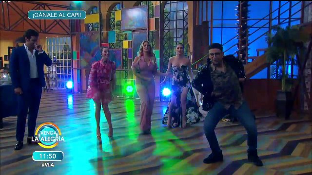 ¡Pablo de Rubens sacó sus mejores pasos para enfrentarse en 'Gánale al Capi'! | Venga La Alegría