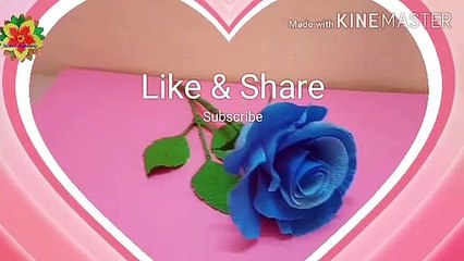 Télécharger la video: Rose flower/crepe paper decorations/ Rose DIY paper/ Rose DIY ideas,/ Rose Day flower/DIY/ Rose DIY Crepe paper/ DIY craft/ home decor and design/ home decor/ Crepe paper flower/ flowers/ paper flower/ gift ideas/ Valentine Day gift